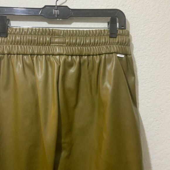 Mother The Rambler Lounger Ankle Straight Leg Pants Highwaist Fig Fir Green M - Picture 6 of 8